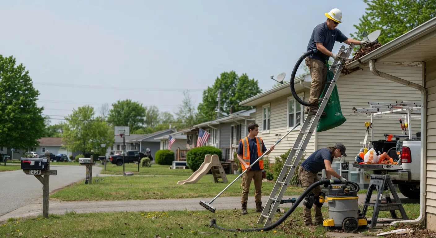 Gutter Installation in Rhodes, MI near me